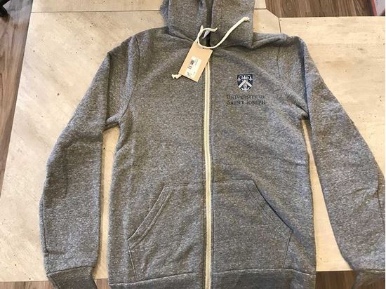 ladies grey zip hoodie