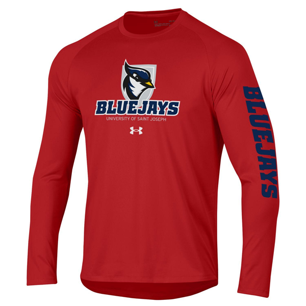 Picture of ON SALE - Red Mens UA Flawless Tech Long Sleeve